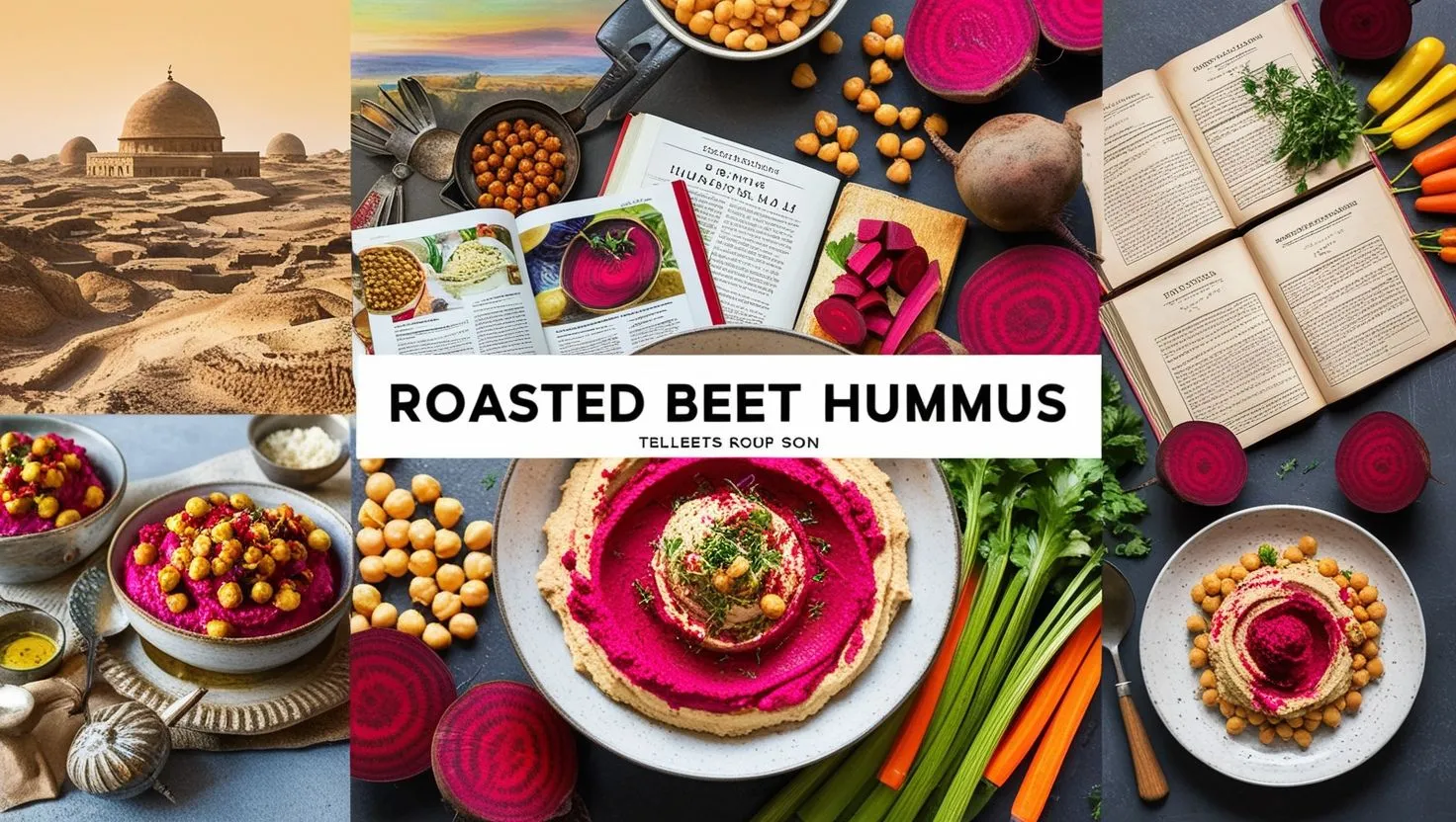 The Colorful Journey of Roasted Beet Hummus