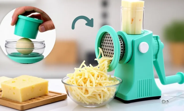 Kitchen Rotary Cheese Grater 5
