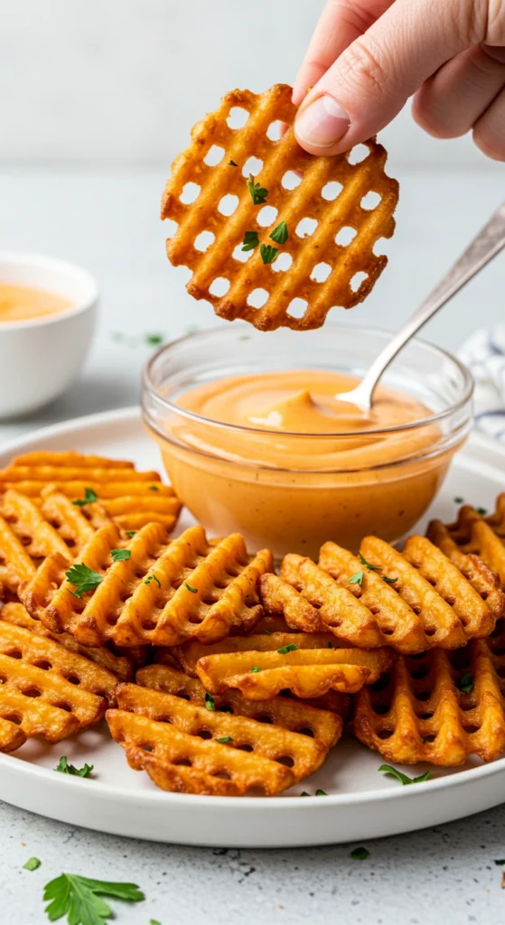 Chick fil a waffle fries recipe that rivals the original! Master 7 insider secrets that guarantee the perfect golden crunch every single time. Try these techniques today. 