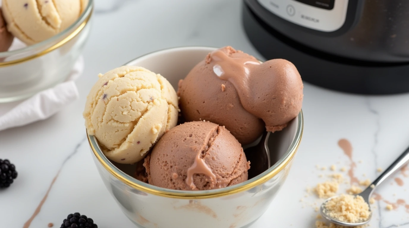 Ninja Creami Protein Ice Cream: 5-Minute Low-Calorie, High-Protein Delight